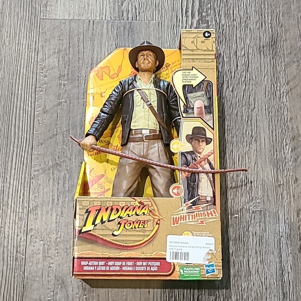 Indiana Jones Action Figure with Whip & Sounds & Phrases